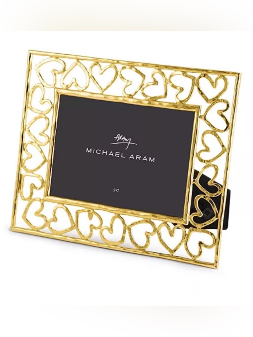 Michael Aram Gold Openwork Heart Photo Frame - Picture 2 of 8